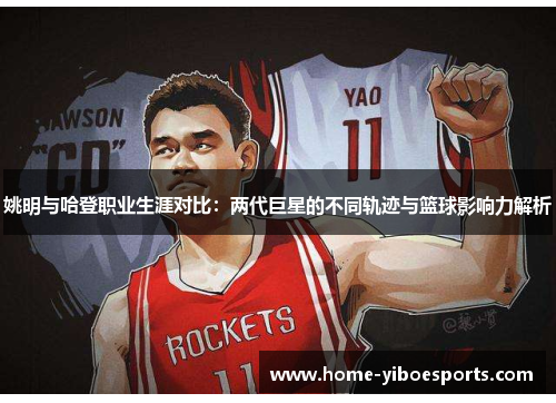姚明与哈登职业生涯对比：两代巨星的不同轨迹与篮球影响力解析
